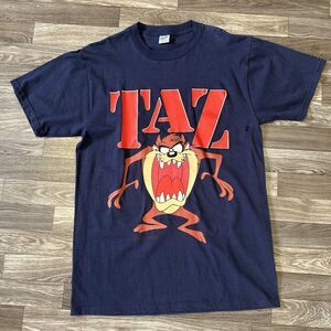 Vintage 1992 Velva Sheer Tasmanian Devil Shirt Mens Large Made In USA Taz